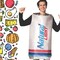 Natural Light Beer Can Adult Costume Funny Beverage Tunic Officially Licensed Halloween Party Outfit